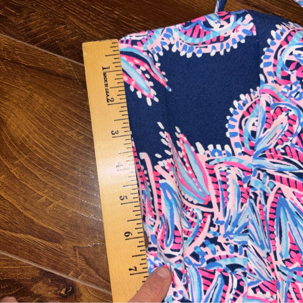 Lilly Pulitzer Sandra Jumper.  Oyster Bay Blue.  Size 2 - Picture 9 of 14